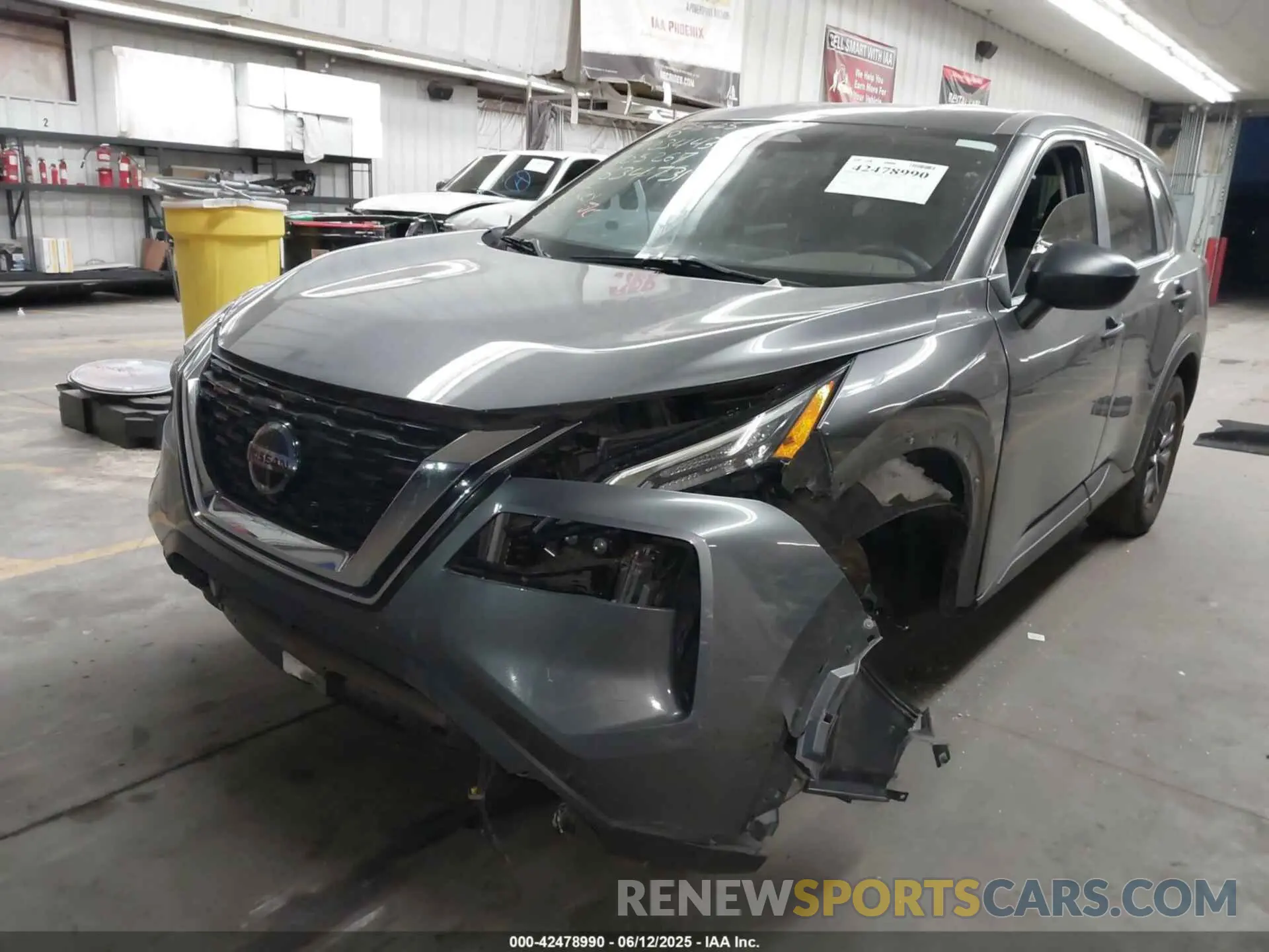 2 Photograph of a damaged car 5N1AT3AA4MC834731 NISSAN ROGUE 2021