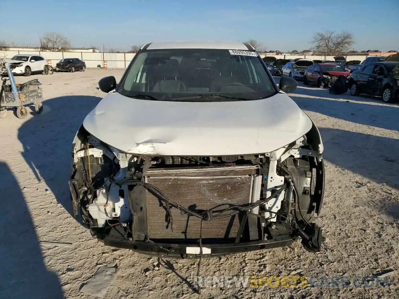 5 Photograph of a damaged car 5N1AT3AA4MC840593 NISSAN ROGUE 2021