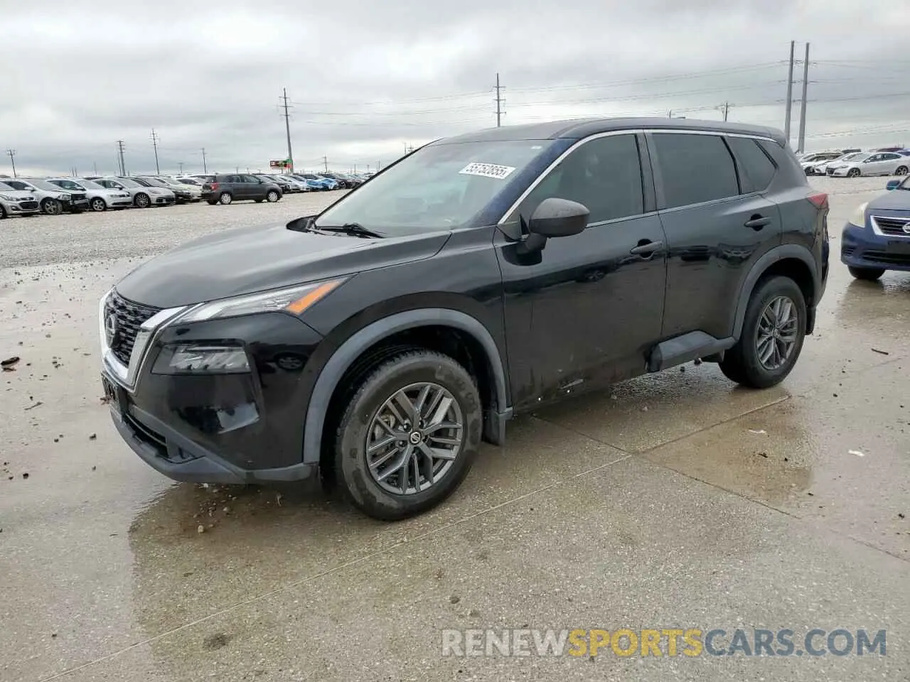 1 Photograph of a damaged car 5N1AT3AA5MC678828 NISSAN ROGUE 2021