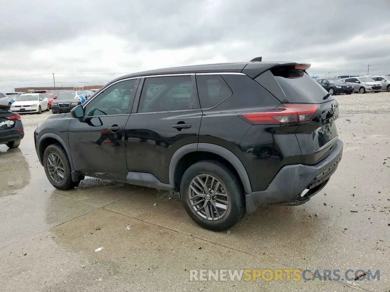 2 Photograph of a damaged car 5N1AT3AA5MC678828 NISSAN ROGUE 2021