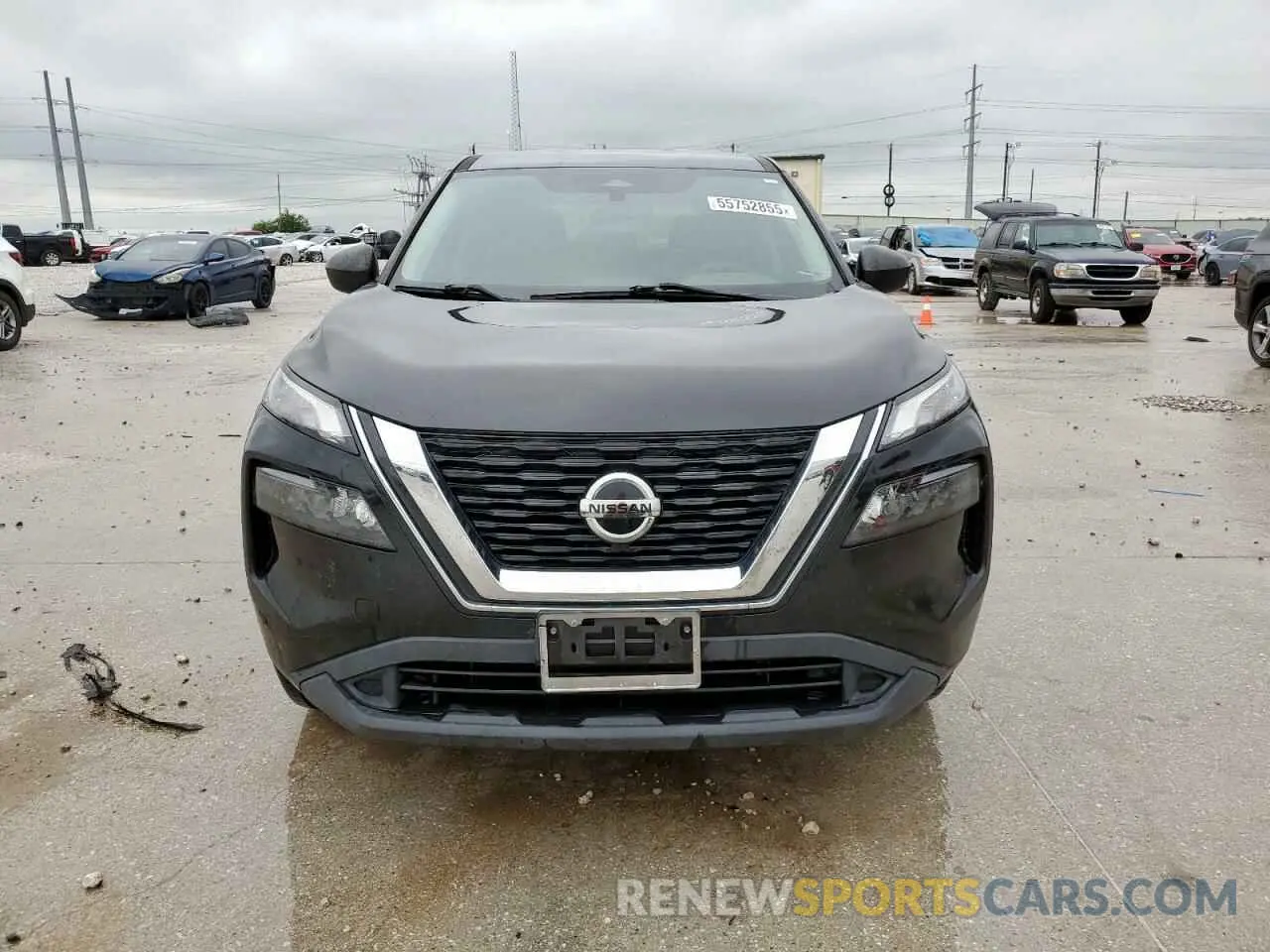 5 Photograph of a damaged car 5N1AT3AA5MC678828 NISSAN ROGUE 2021