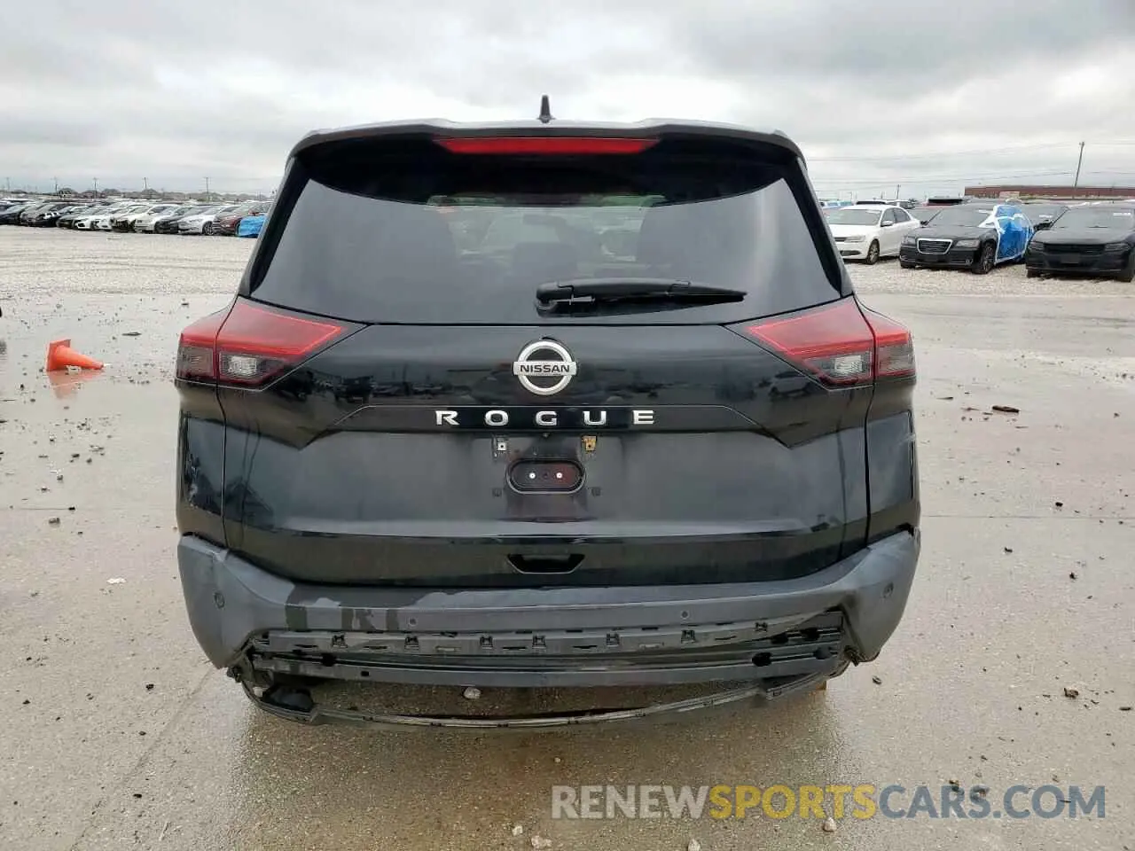 6 Photograph of a damaged car 5N1AT3AA5MC678828 NISSAN ROGUE 2021