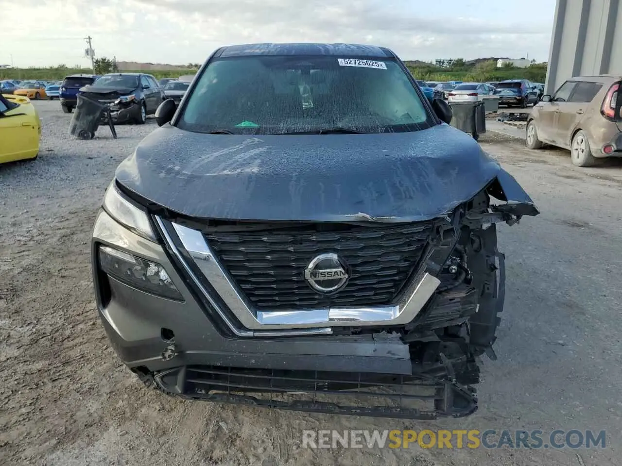 5 Photograph of a damaged car 5N1AT3AA5MC696035 NISSAN ROGUE 2021