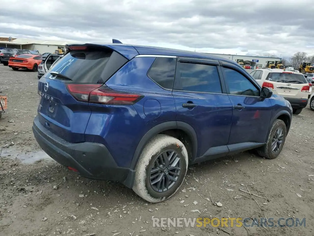 3 Photograph of a damaged car 5N1AT3AA5MC850016 NISSAN ROGUE 2021