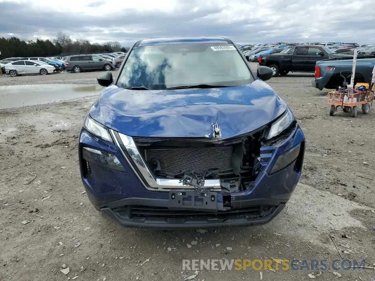 5 Photograph of a damaged car 5N1AT3AA5MC850016 NISSAN ROGUE 2021