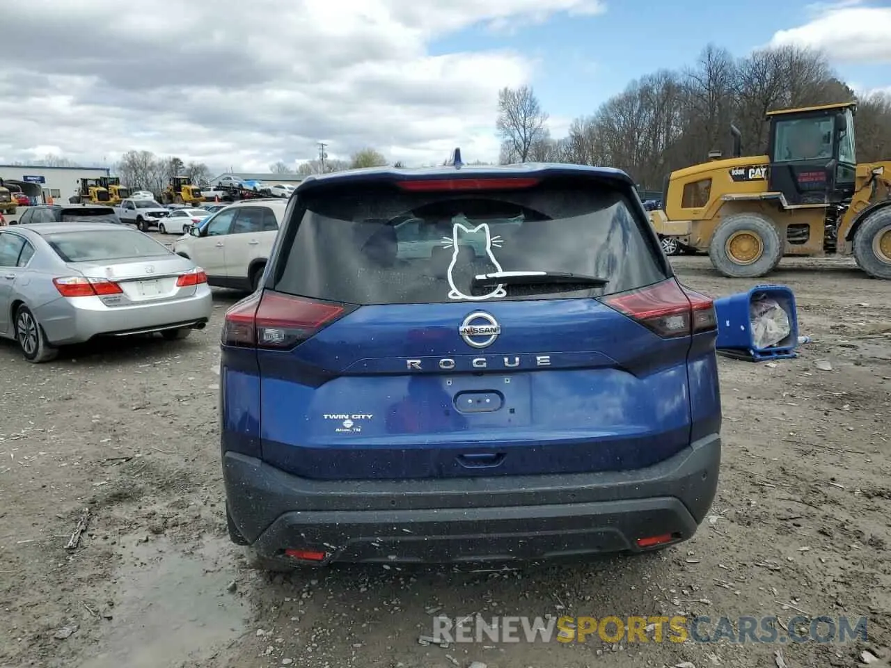6 Photograph of a damaged car 5N1AT3AA5MC850016 NISSAN ROGUE 2021