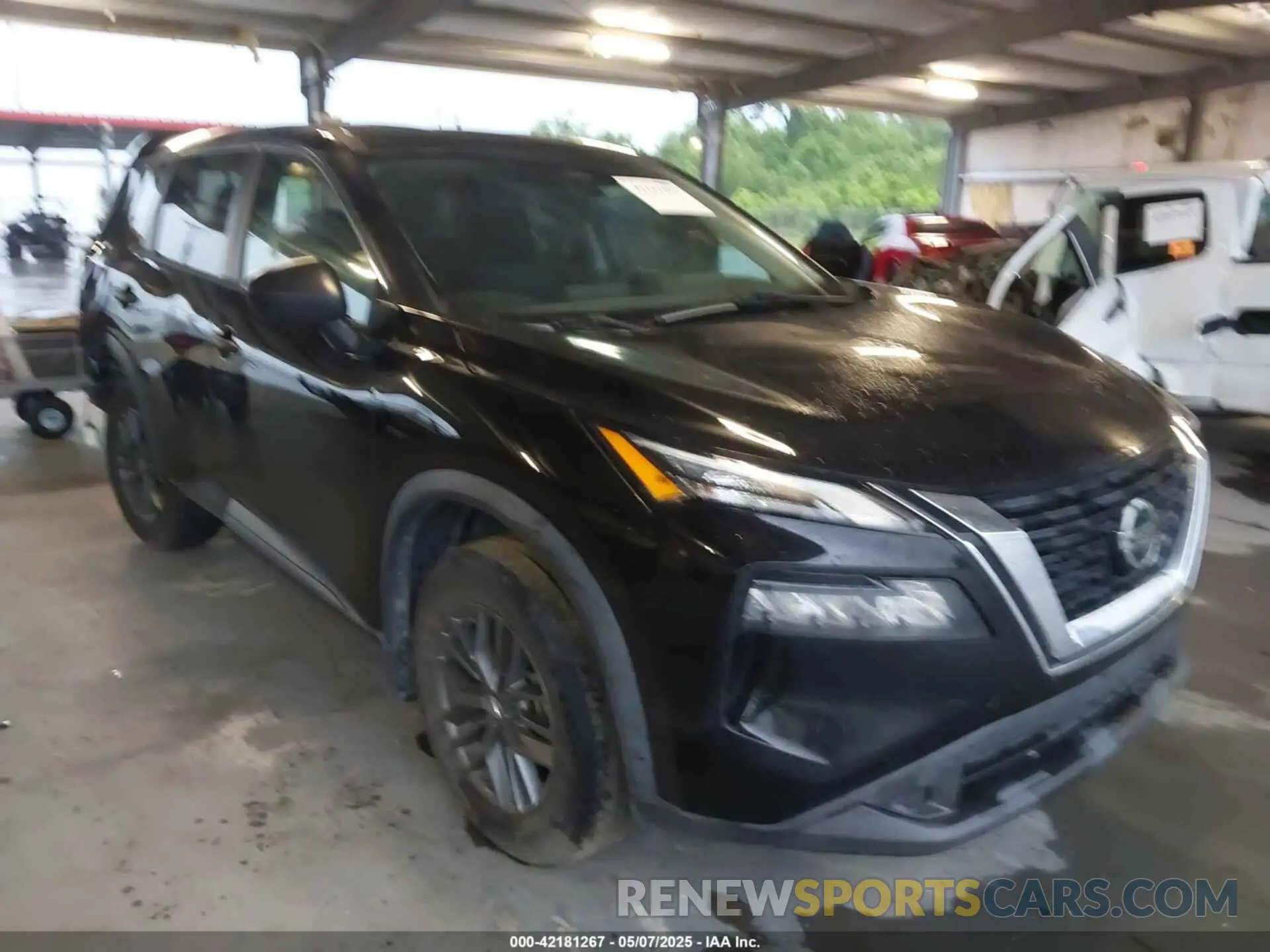 1 Photograph of a damaged car 5N1AT3AA6MC688333 NISSAN ROGUE 2021