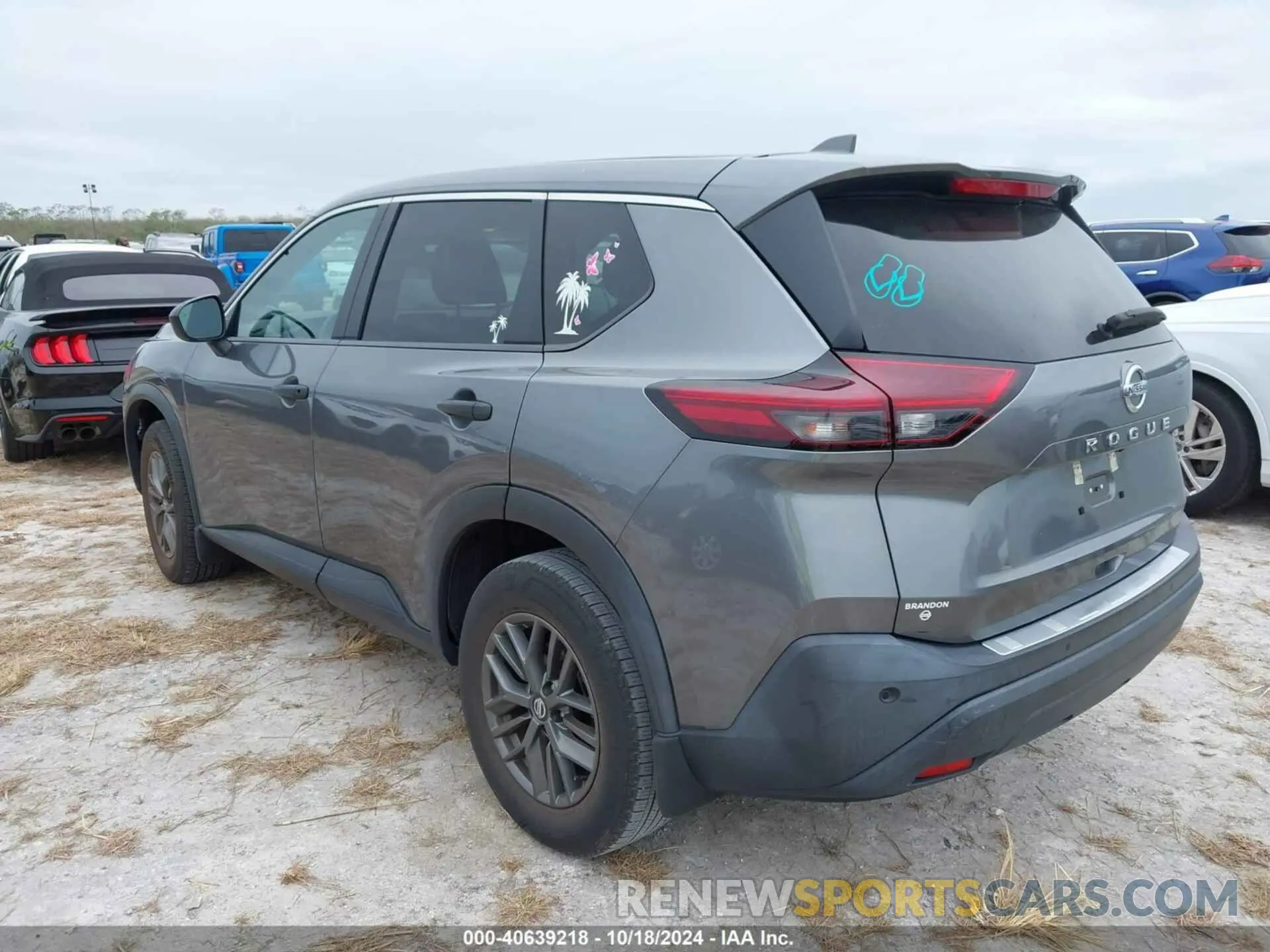 3 Photograph of a damaged car 5N1AT3AA7MC719752 NISSAN ROGUE 2021