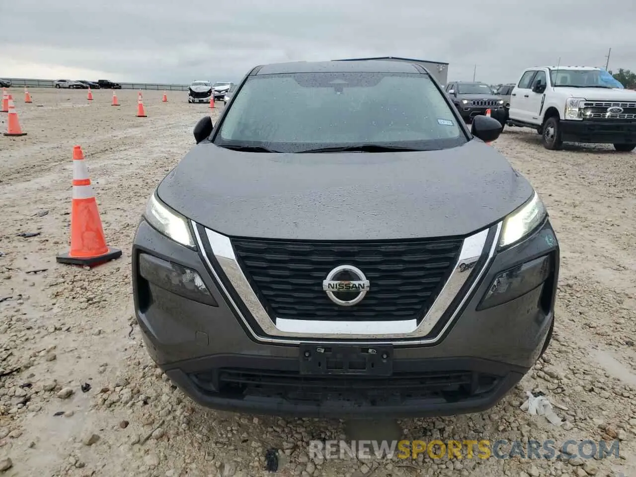5 Photograph of a damaged car 5N1AT3AA7MC848414 NISSAN ROGUE 2021