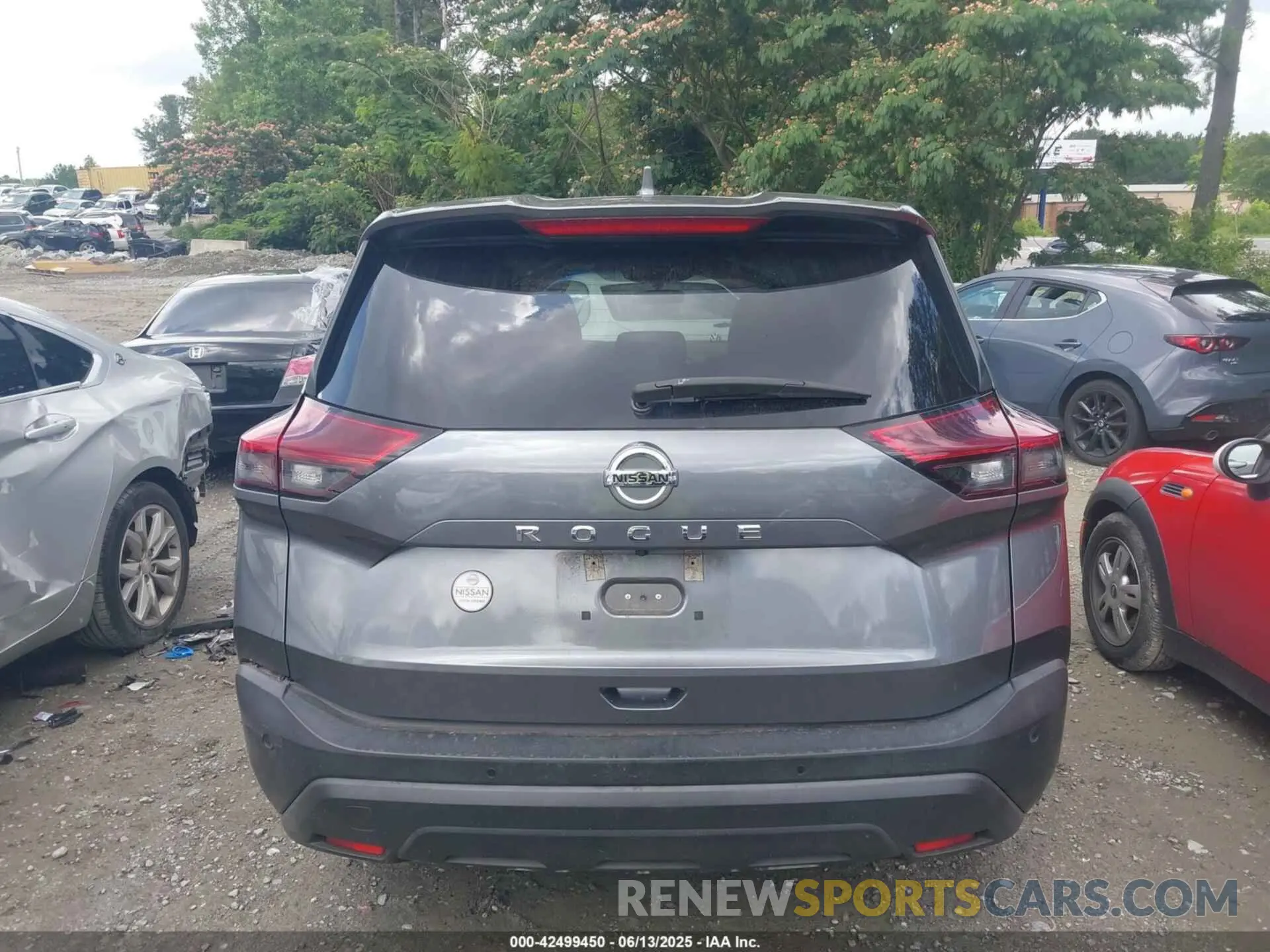 16 Photograph of a damaged car 5N1AT3AA8MC732381 NISSAN ROGUE 2021