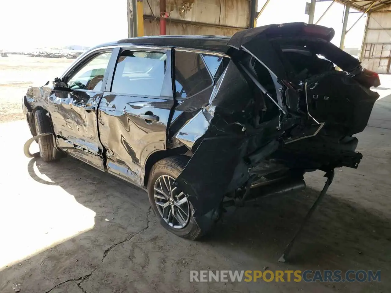 2 Photograph of a damaged car 5N1AT3AA8MC766112 NISSAN ROGUE 2021