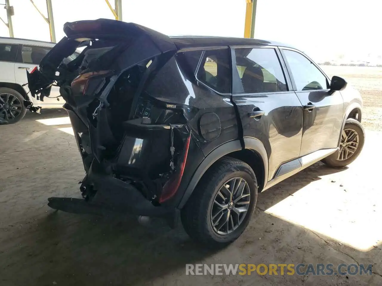3 Photograph of a damaged car 5N1AT3AA8MC766112 NISSAN ROGUE 2021
