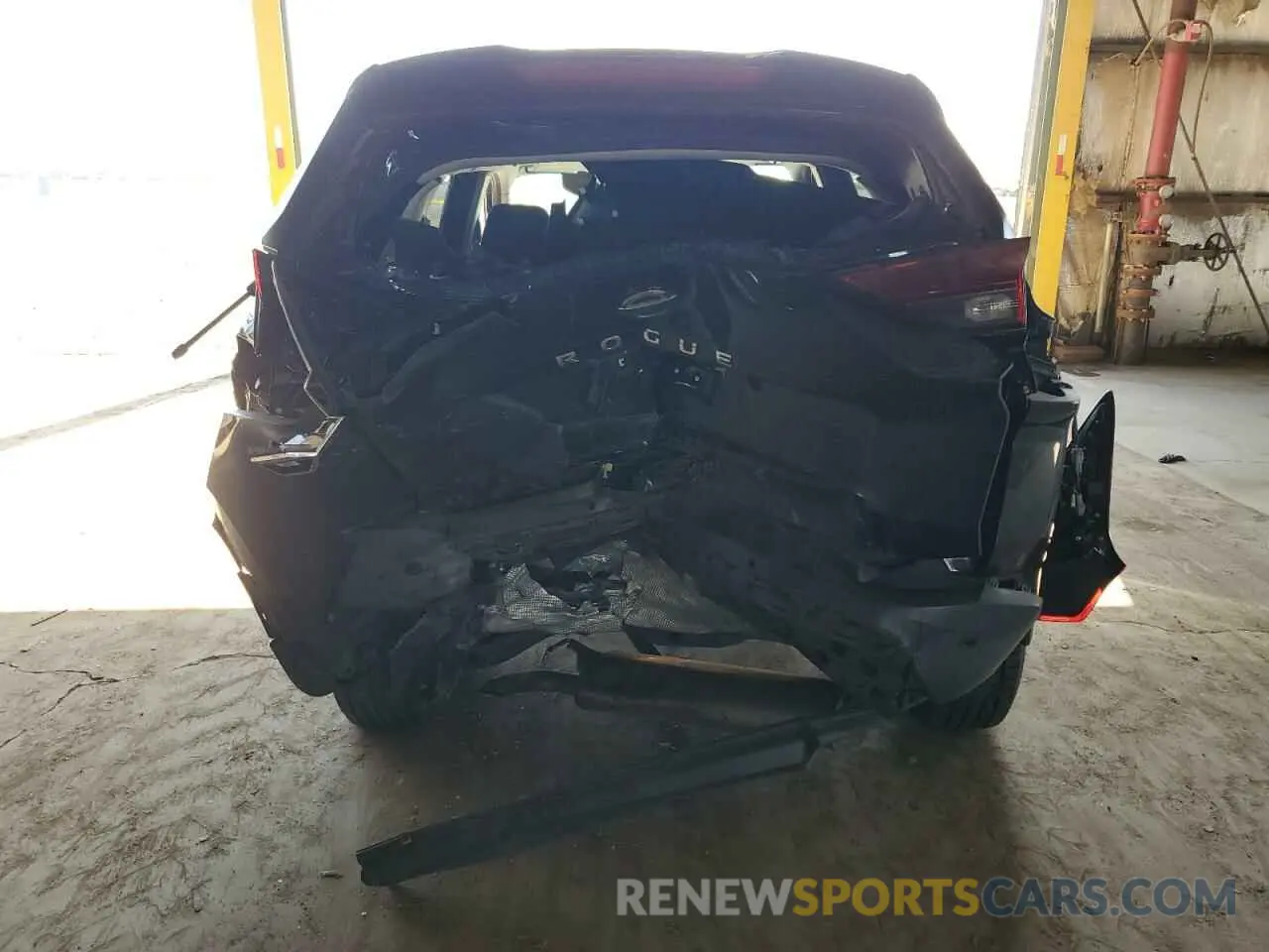 6 Photograph of a damaged car 5N1AT3AA8MC766112 NISSAN ROGUE 2021