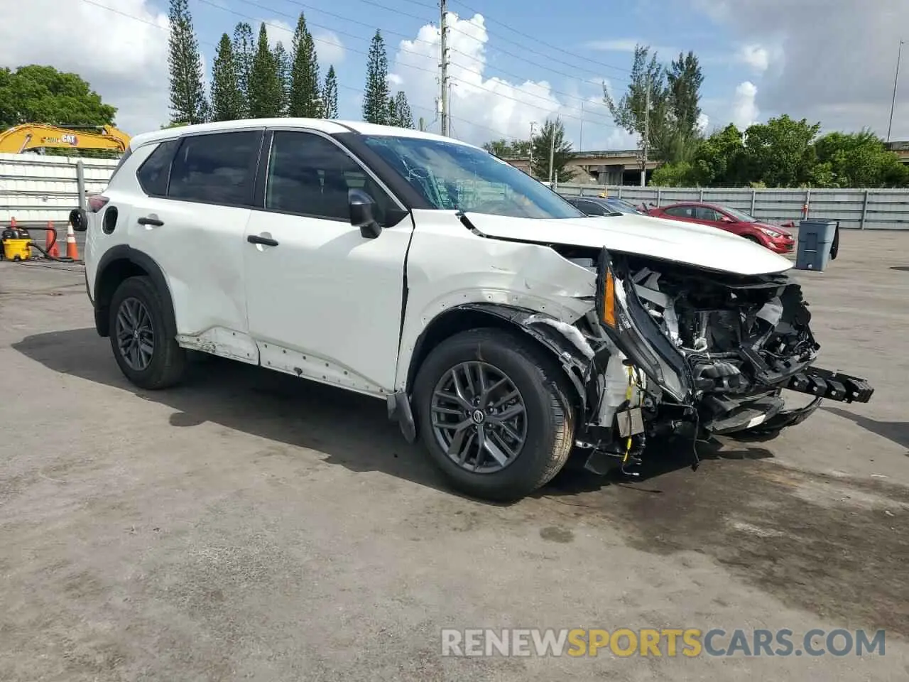 4 Photograph of a damaged car 5N1AT3AA8MC775389 NISSAN ROGUE 2021