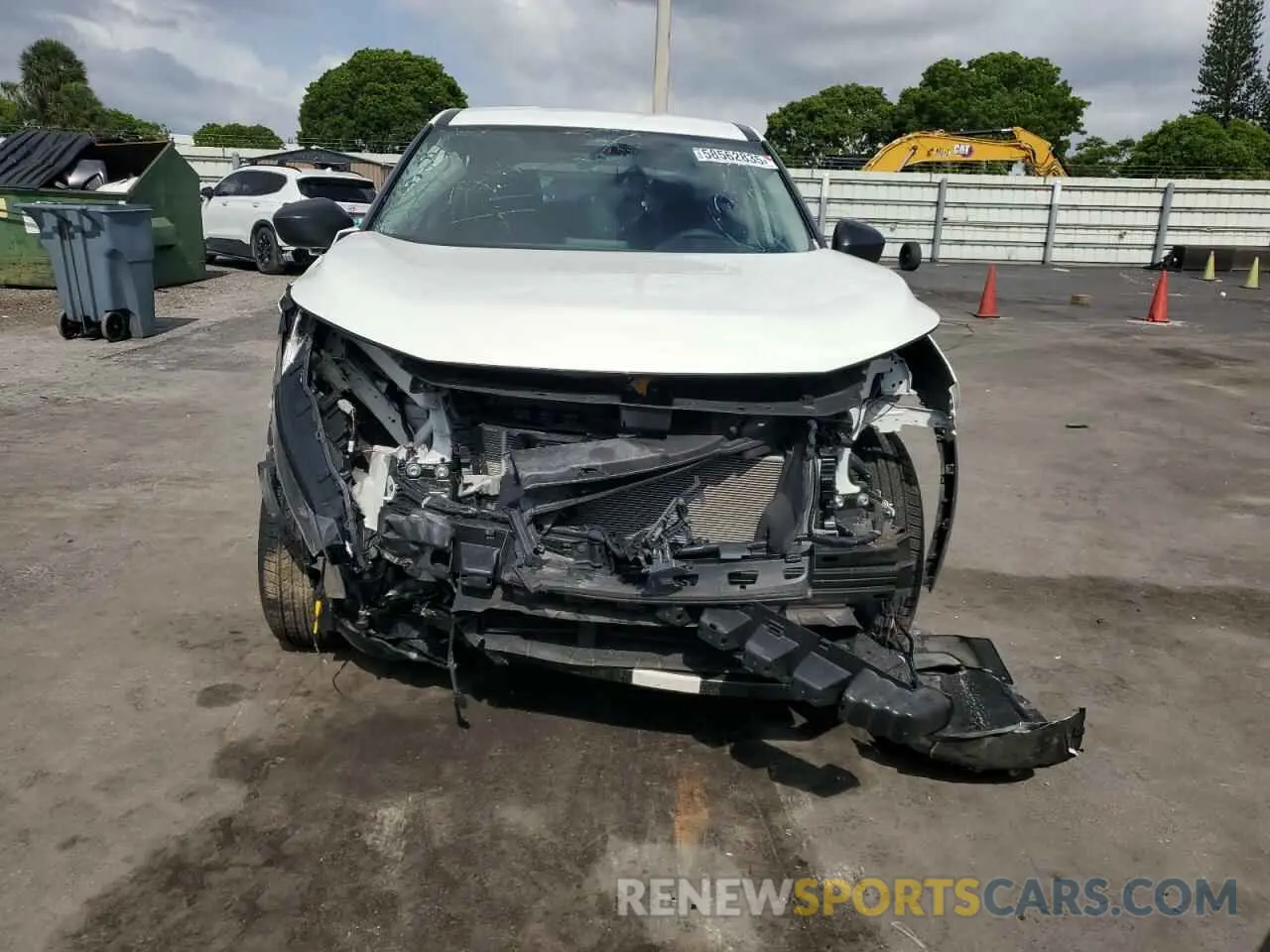 5 Photograph of a damaged car 5N1AT3AA8MC775389 NISSAN ROGUE 2021