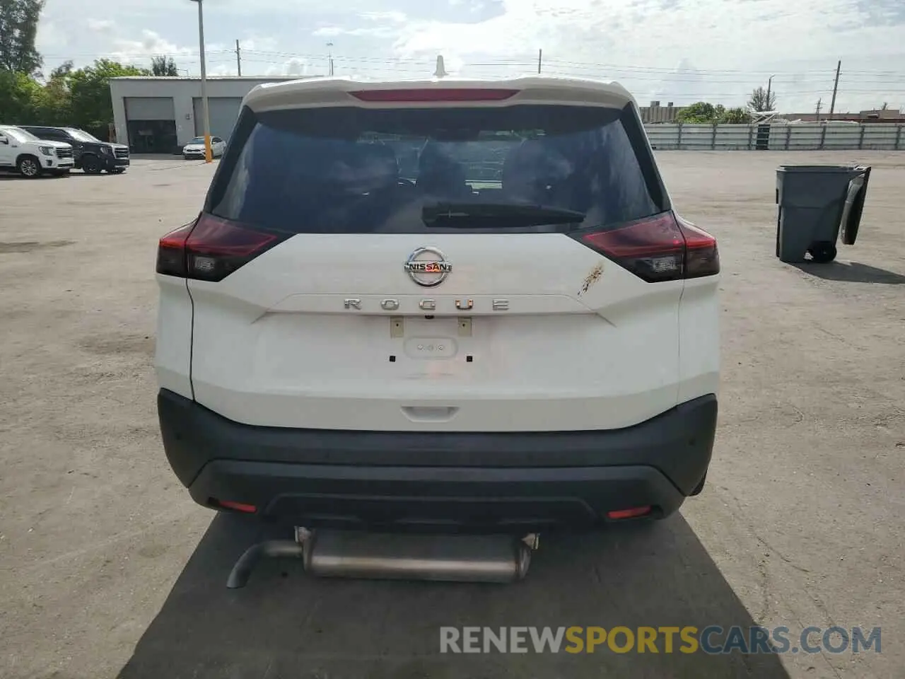 6 Photograph of a damaged car 5N1AT3AA8MC775389 NISSAN ROGUE 2021