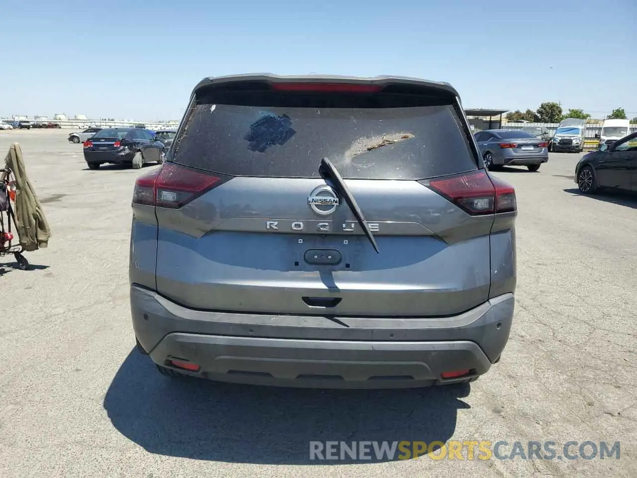 6 Photograph of a damaged car 5N1AT3AA9MC683157 NISSAN ROGUE 2021