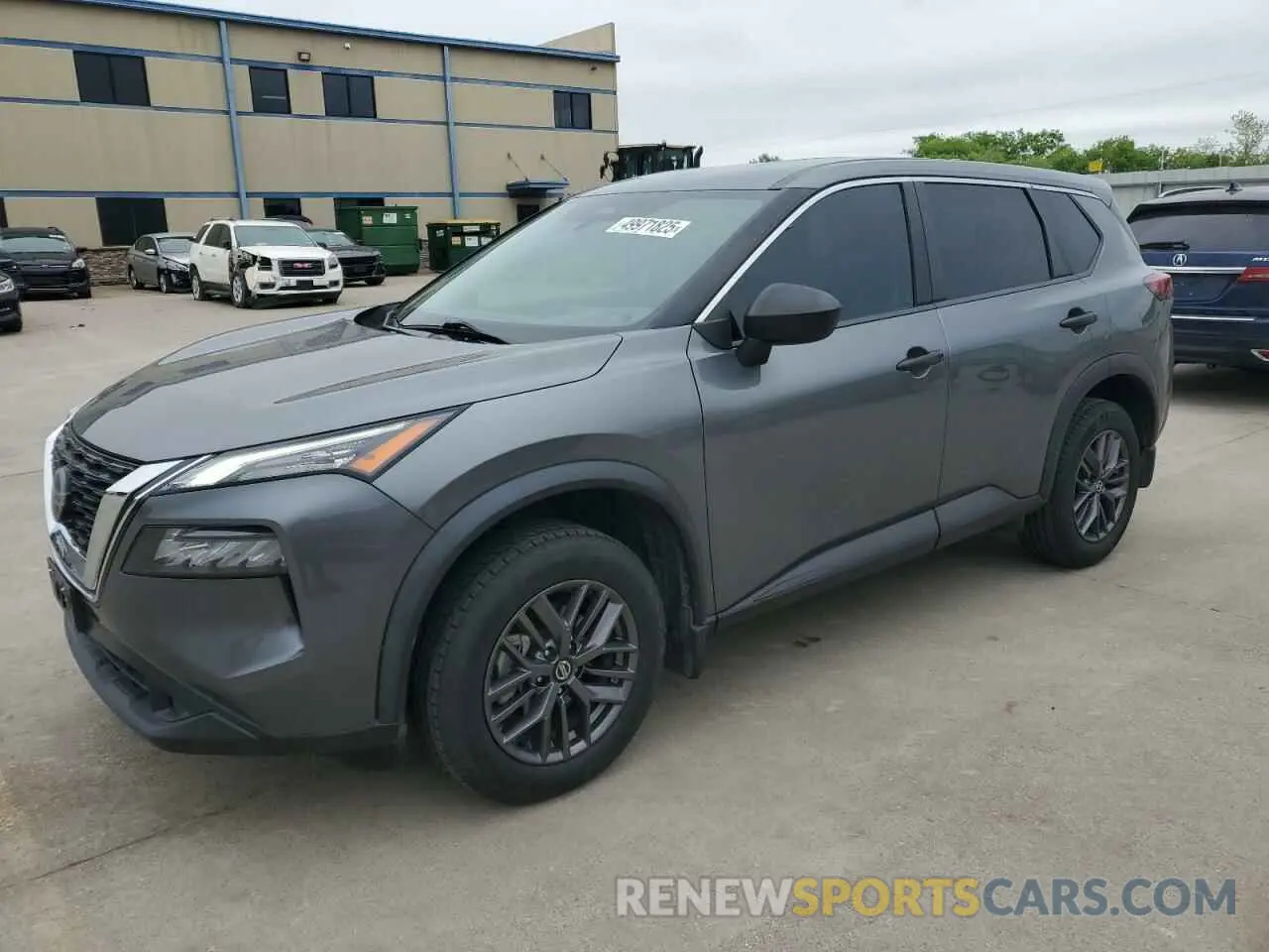 1 Photograph of a damaged car 5N1AT3AA9MC685491 NISSAN ROGUE 2021
