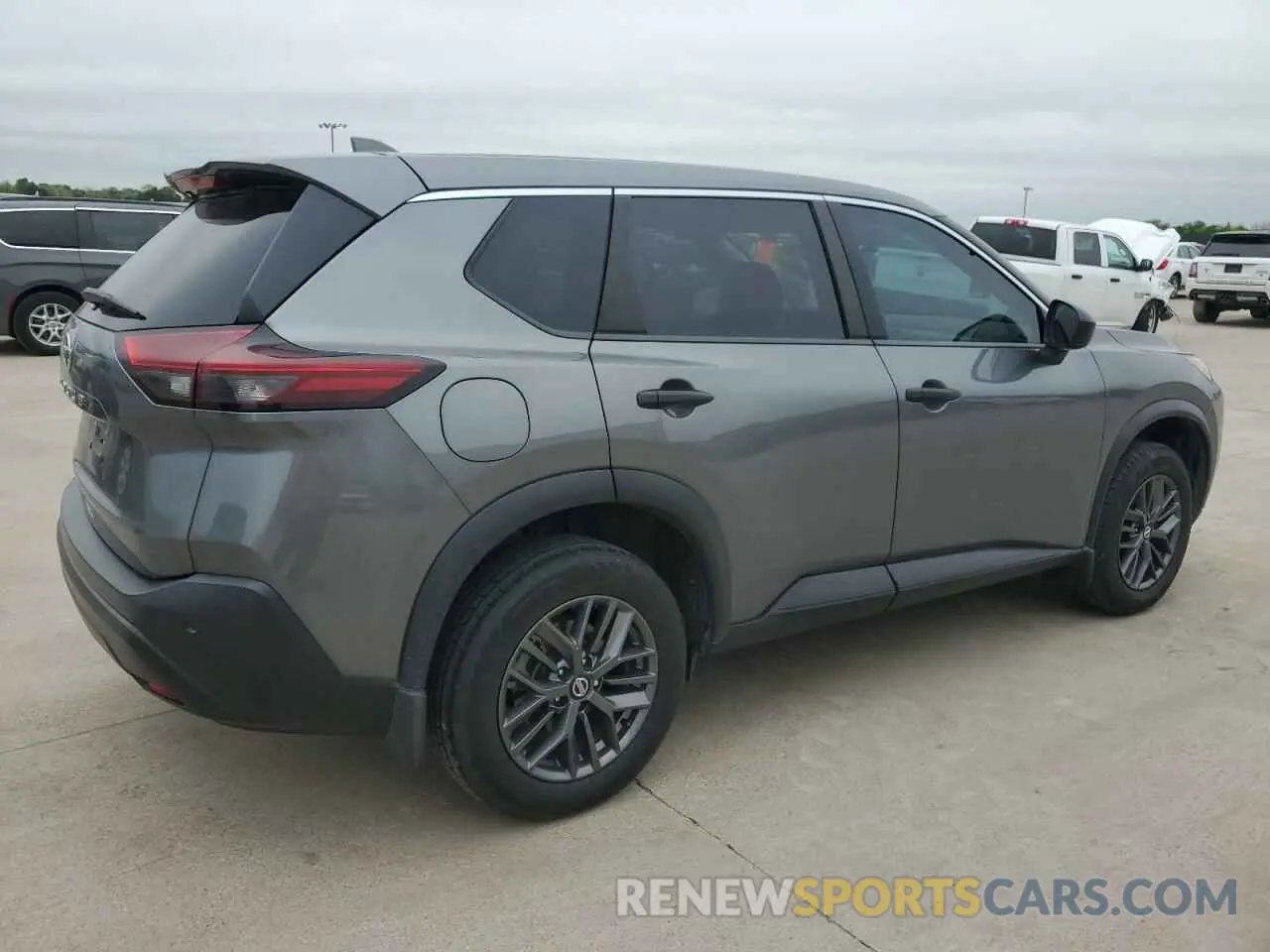 3 Photograph of a damaged car 5N1AT3AA9MC685491 NISSAN ROGUE 2021