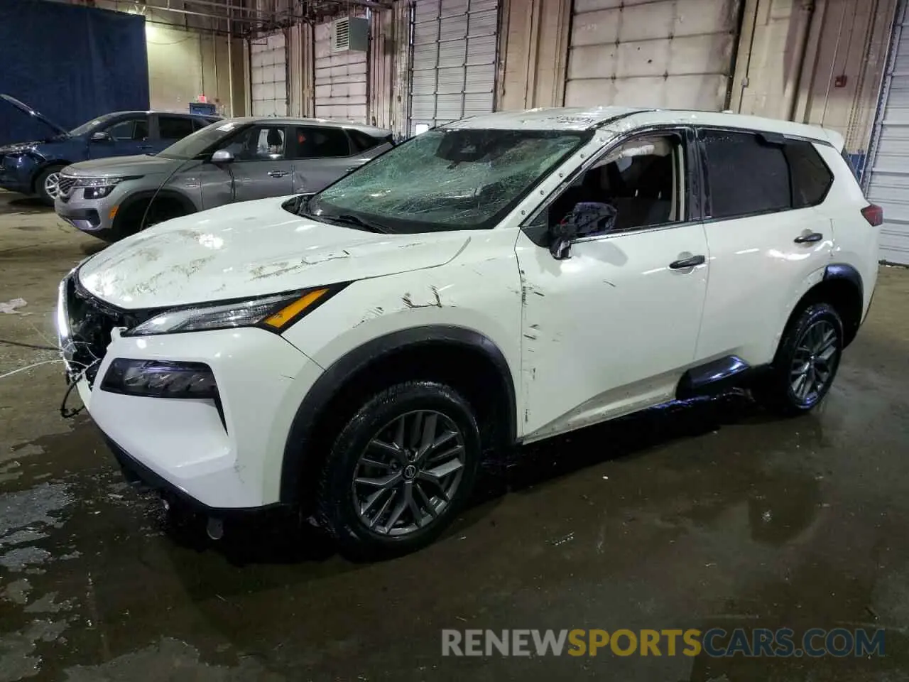 1 Photograph of a damaged car 5N1AT3AA9MC750131 NISSAN ROGUE 2021