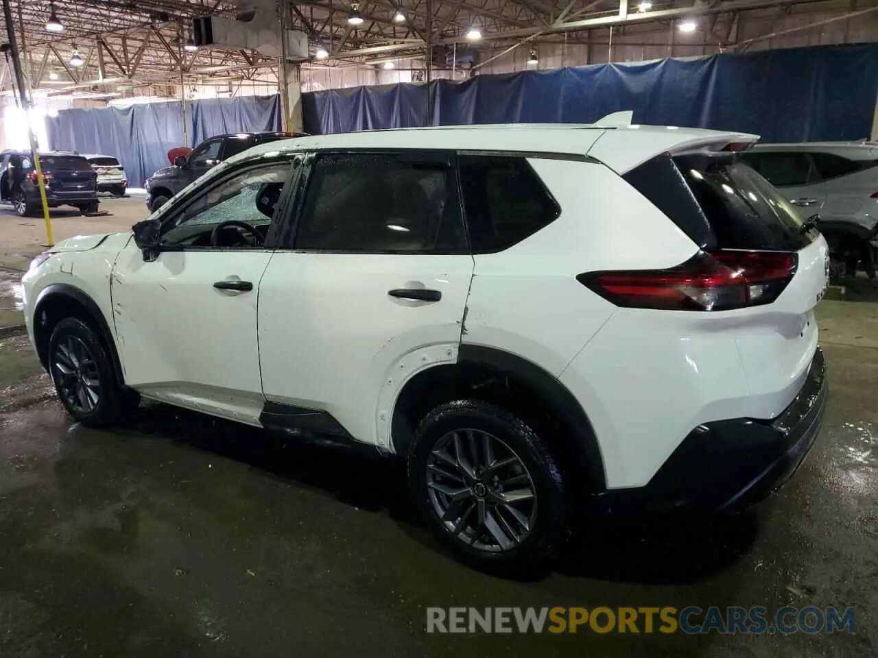 2 Photograph of a damaged car 5N1AT3AA9MC750131 NISSAN ROGUE 2021