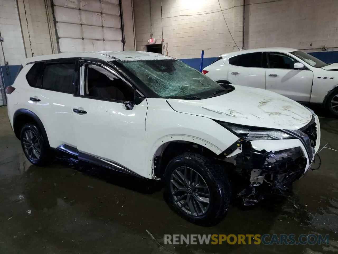 4 Photograph of a damaged car 5N1AT3AA9MC750131 NISSAN ROGUE 2021