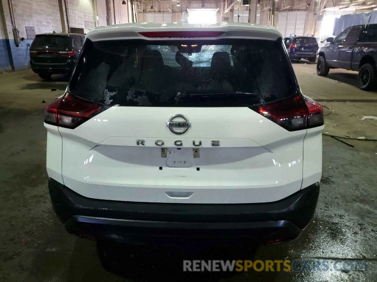 6 Photograph of a damaged car 5N1AT3AA9MC750131 NISSAN ROGUE 2021