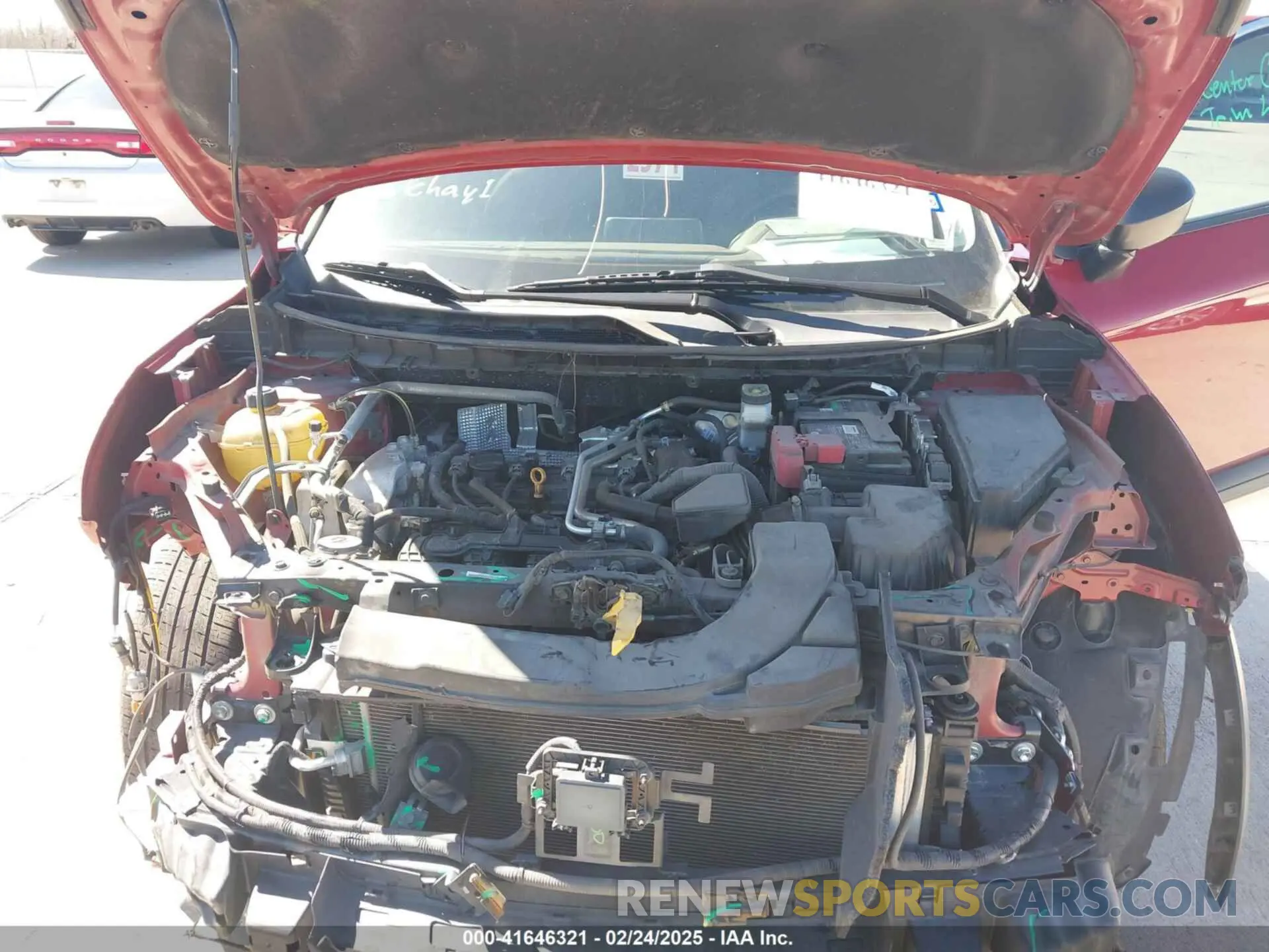 10 Photograph of a damaged car 5N1AT3AA9MC757533 NISSAN ROGUE 2021