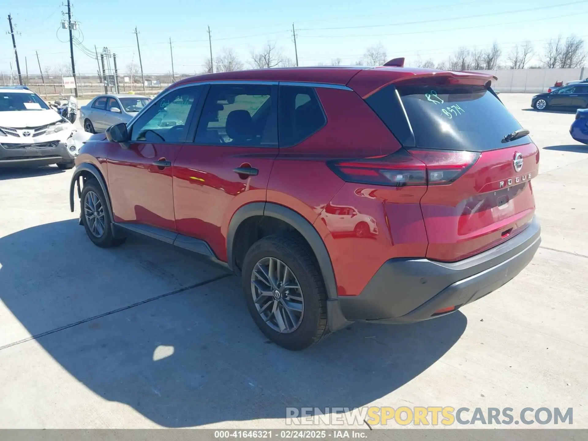 3 Photograph of a damaged car 5N1AT3AA9MC757533 NISSAN ROGUE 2021