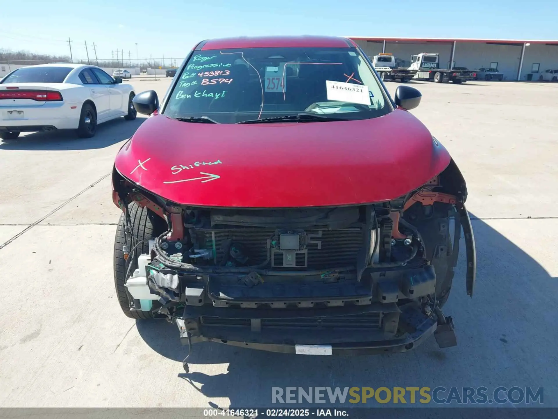 6 Photograph of a damaged car 5N1AT3AA9MC757533 NISSAN ROGUE 2021
