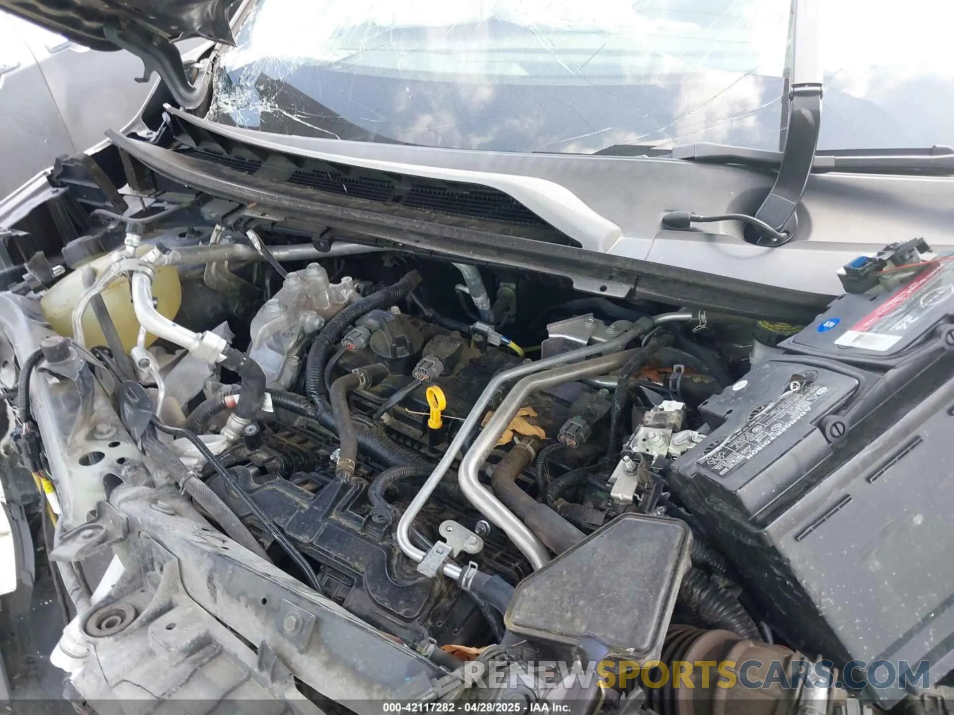 10 Photograph of a damaged car 5N1AT3AAXMC801894 NISSAN ROGUE 2021