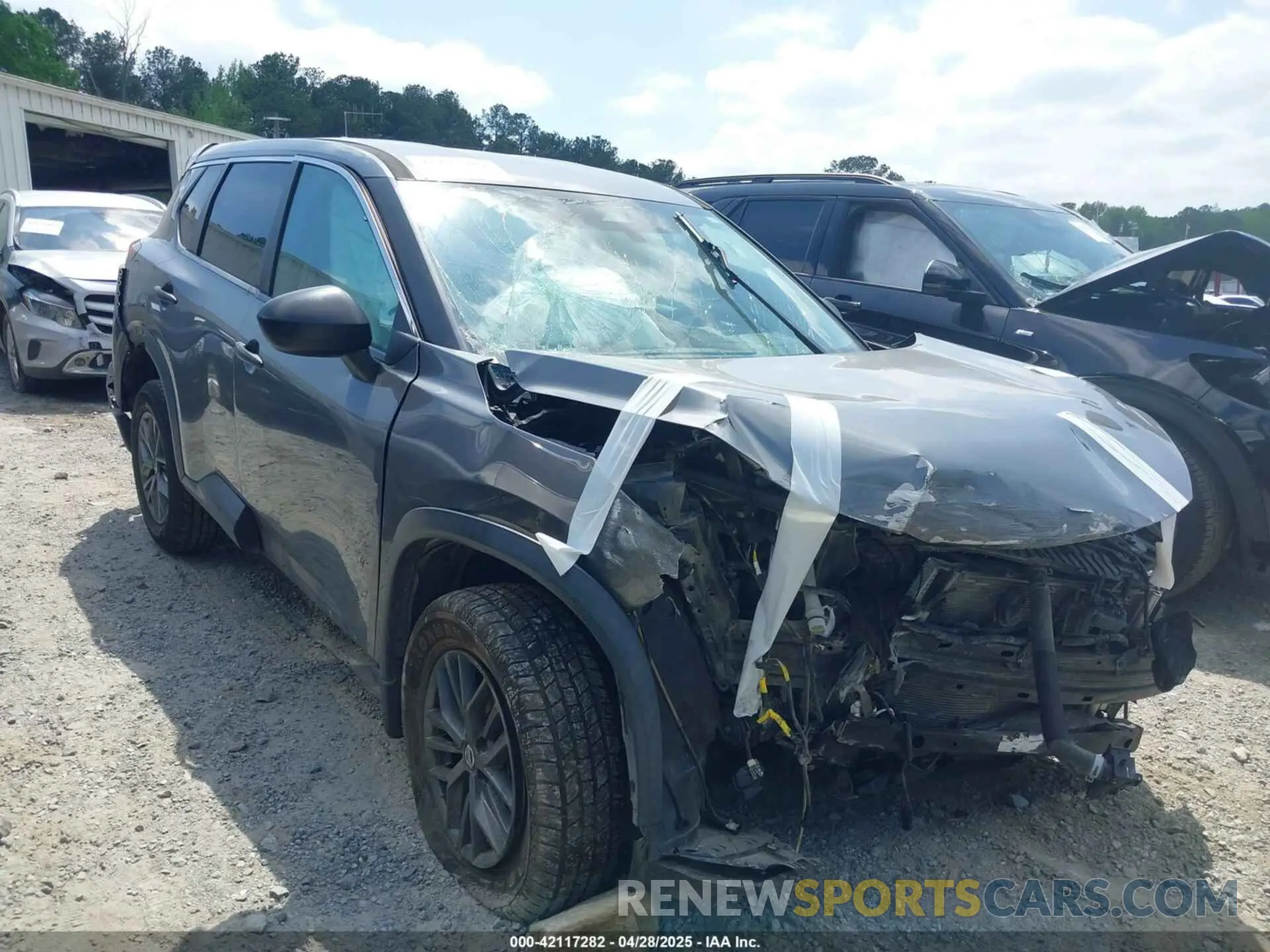 12 Photograph of a damaged car 5N1AT3AAXMC801894 NISSAN ROGUE 2021