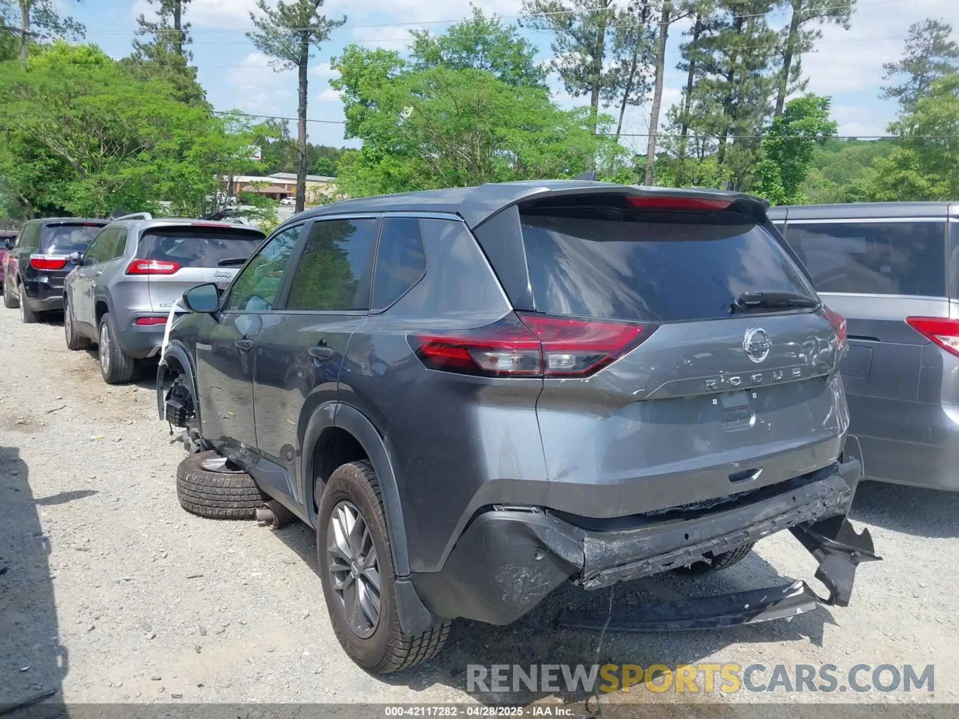 13 Photograph of a damaged car 5N1AT3AAXMC801894 NISSAN ROGUE 2021