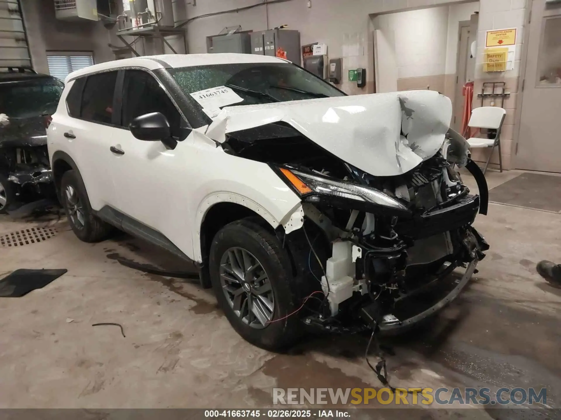 1 Photograph of a damaged car 5N1AT3AAXMC839206 NISSAN ROGUE 2021