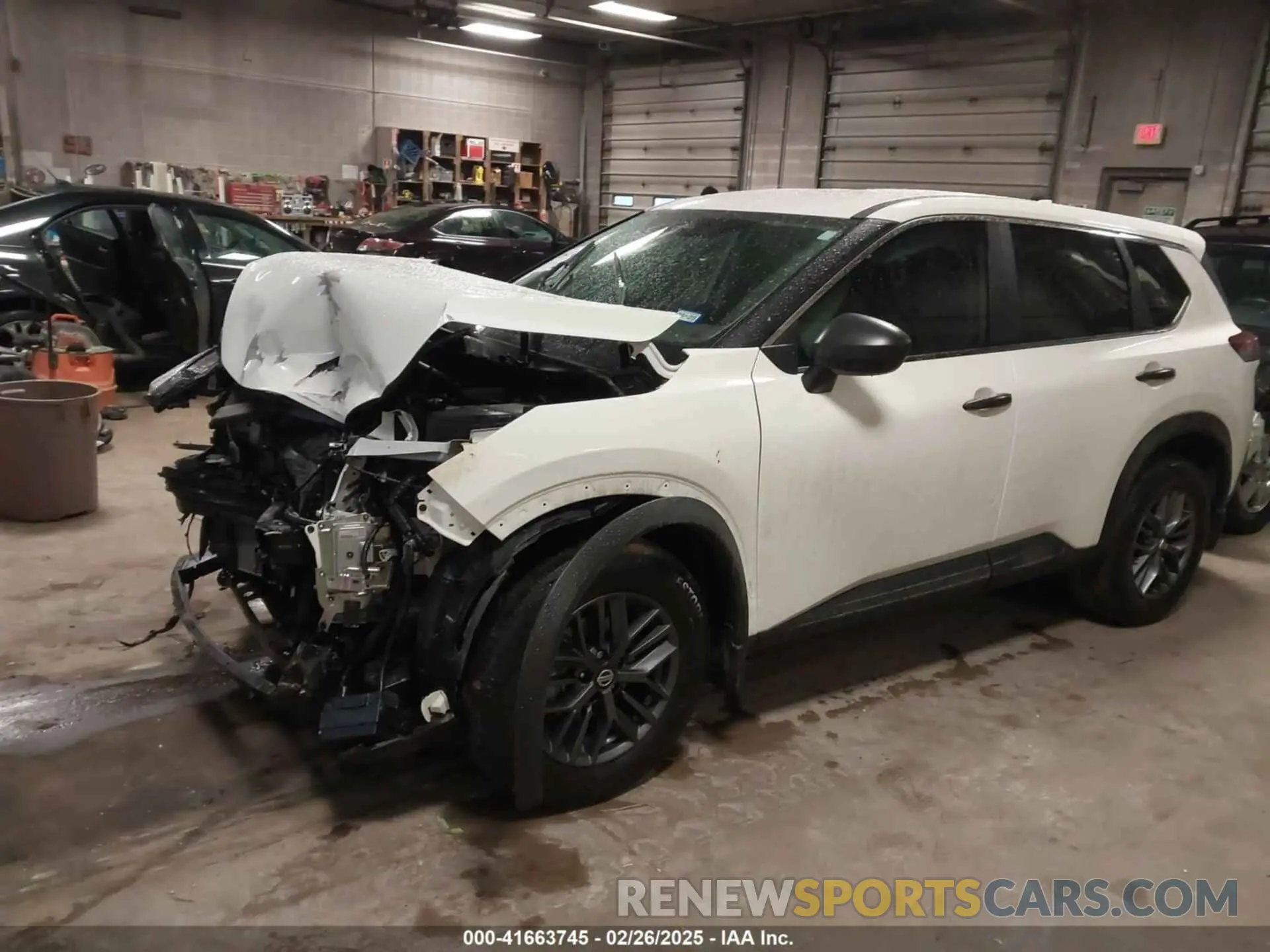 2 Photograph of a damaged car 5N1AT3AAXMC839206 NISSAN ROGUE 2021
