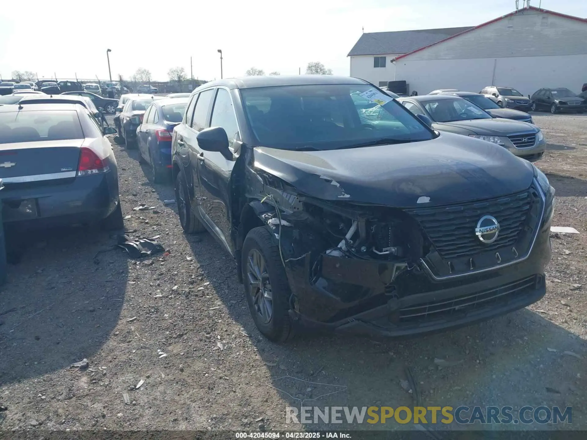 6 Photograph of a damaged car 5N1AT3AB0MC692340 NISSAN ROGUE 2021