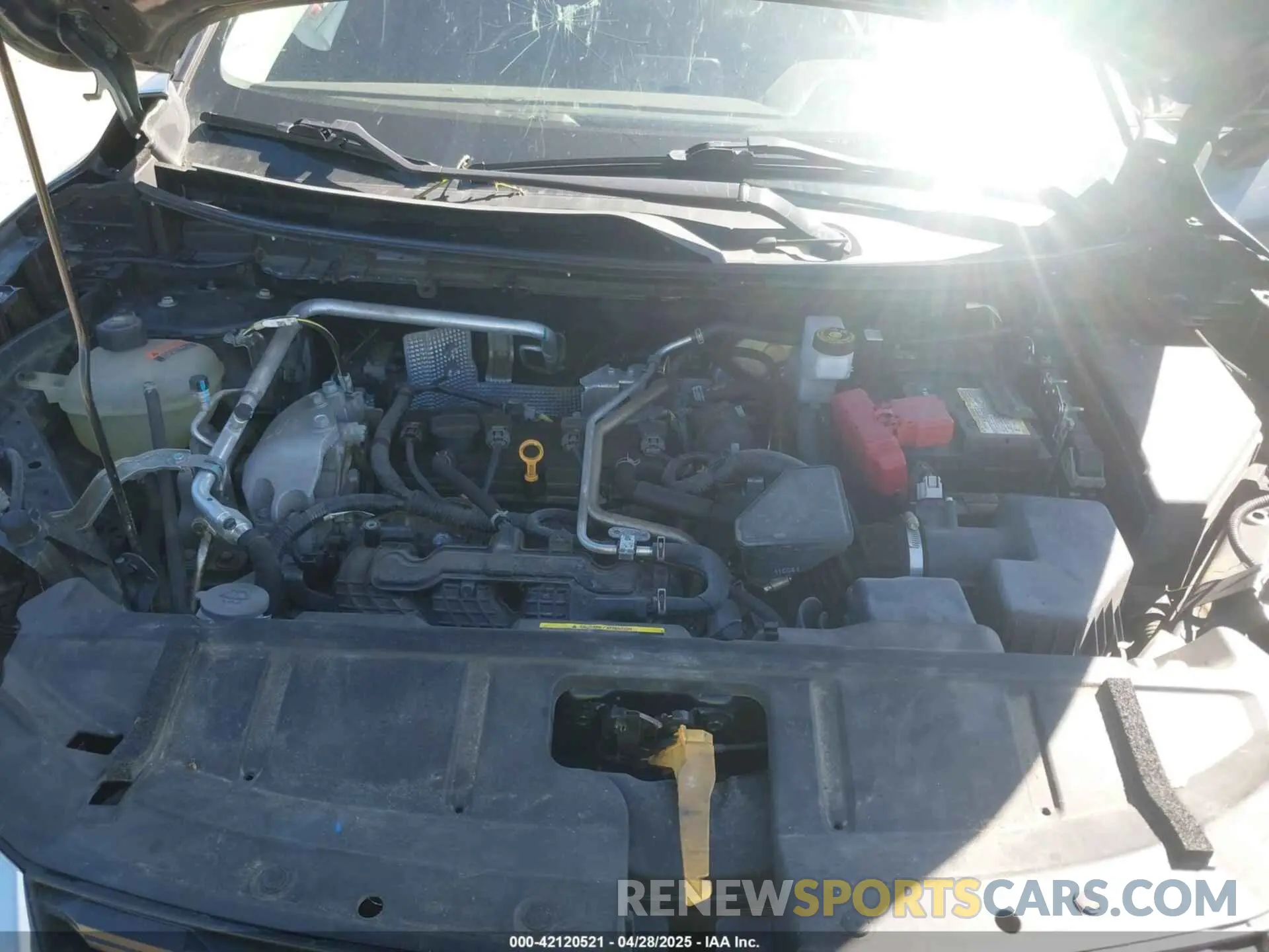 10 Photograph of a damaged car 5N1AT3AB1MC749600 NISSAN ROGUE 2021