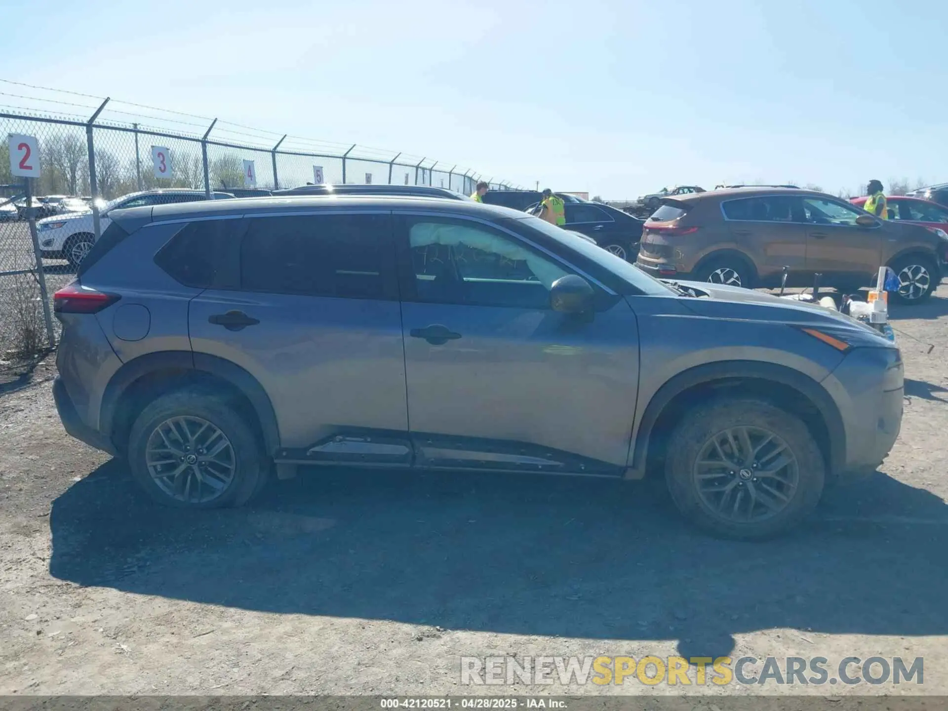 14 Photograph of a damaged car 5N1AT3AB1MC749600 NISSAN ROGUE 2021