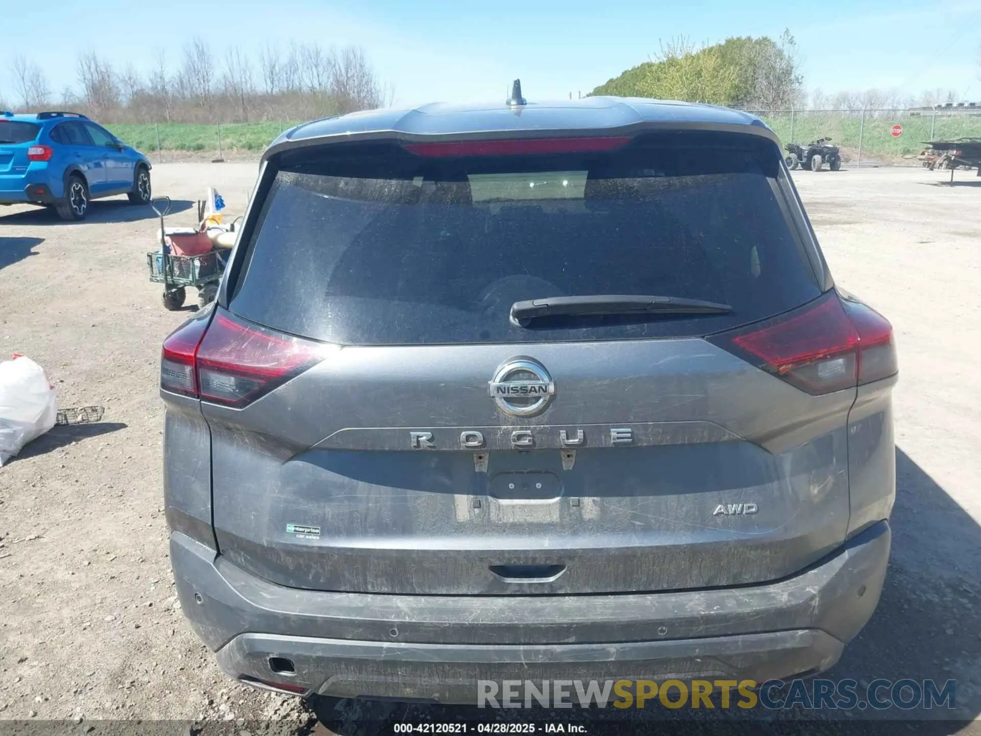 17 Photograph of a damaged car 5N1AT3AB1MC749600 NISSAN ROGUE 2021