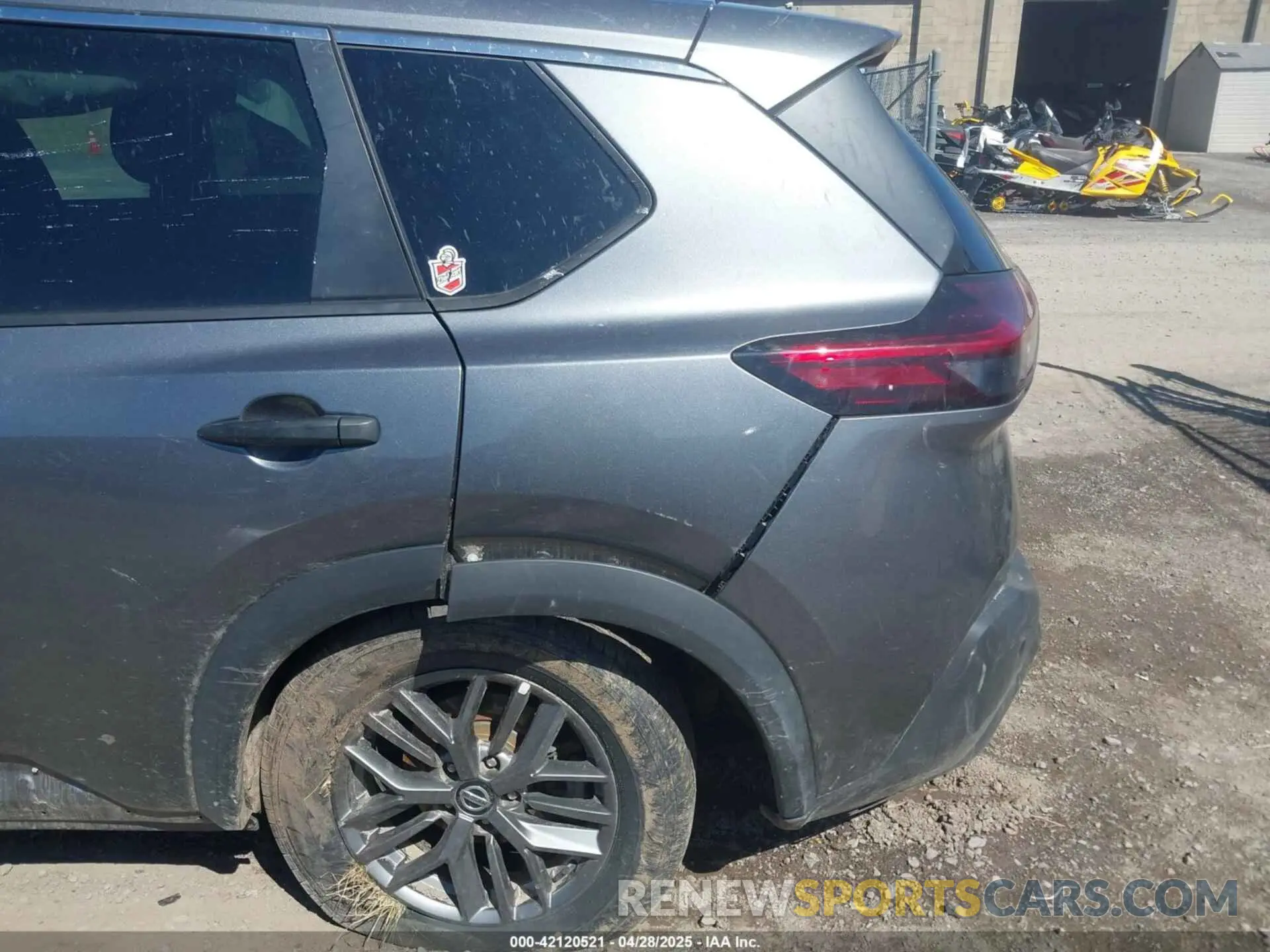 6 Photograph of a damaged car 5N1AT3AB1MC749600 NISSAN ROGUE 2021