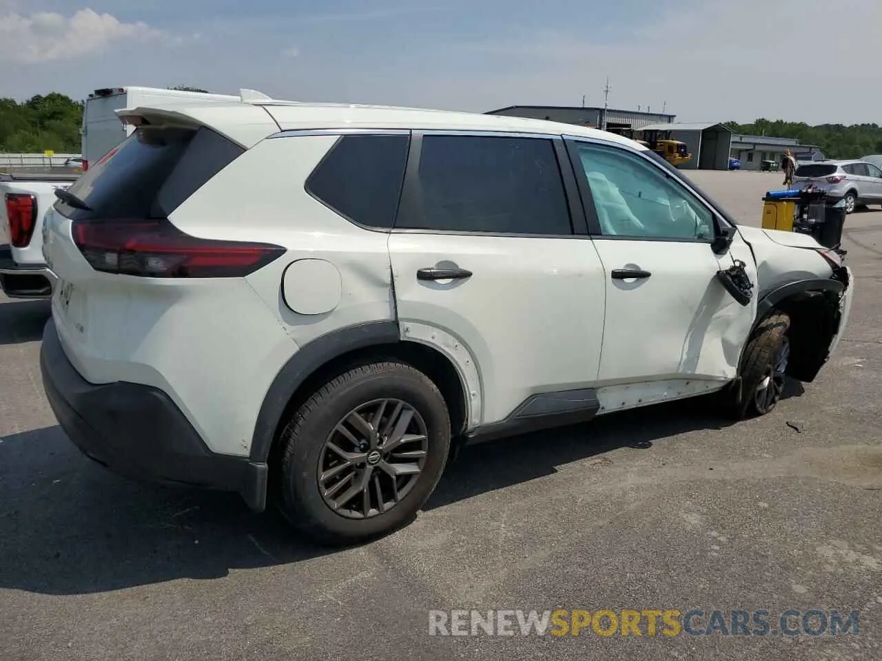 3 Photograph of a damaged car 5N1AT3AB1MC755705 NISSAN ROGUE 2021