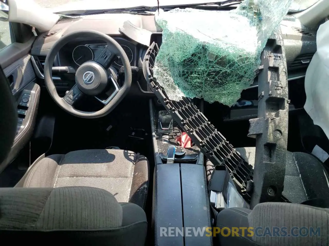 8 Photograph of a damaged car 5N1AT3AB1MC755705 NISSAN ROGUE 2021