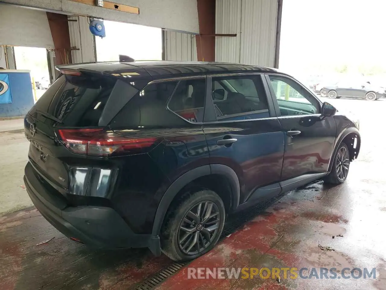 3 Photograph of a damaged car 5N1AT3AB1MC756269 NISSAN ROGUE 2021