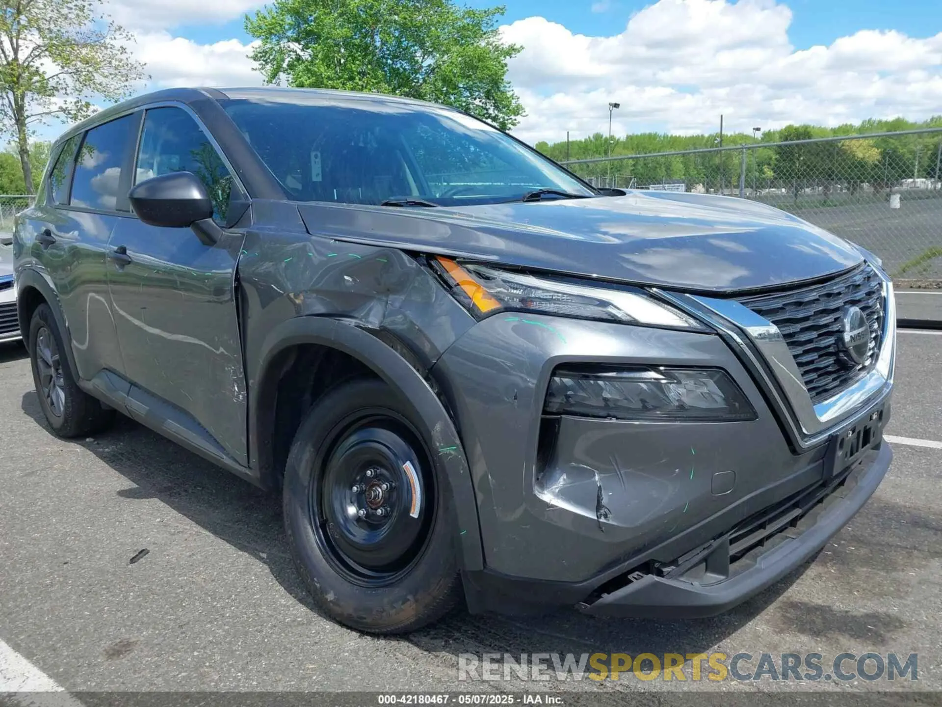 1 Photograph of a damaged car 5N1AT3AB2MC688421 NISSAN ROGUE 2021