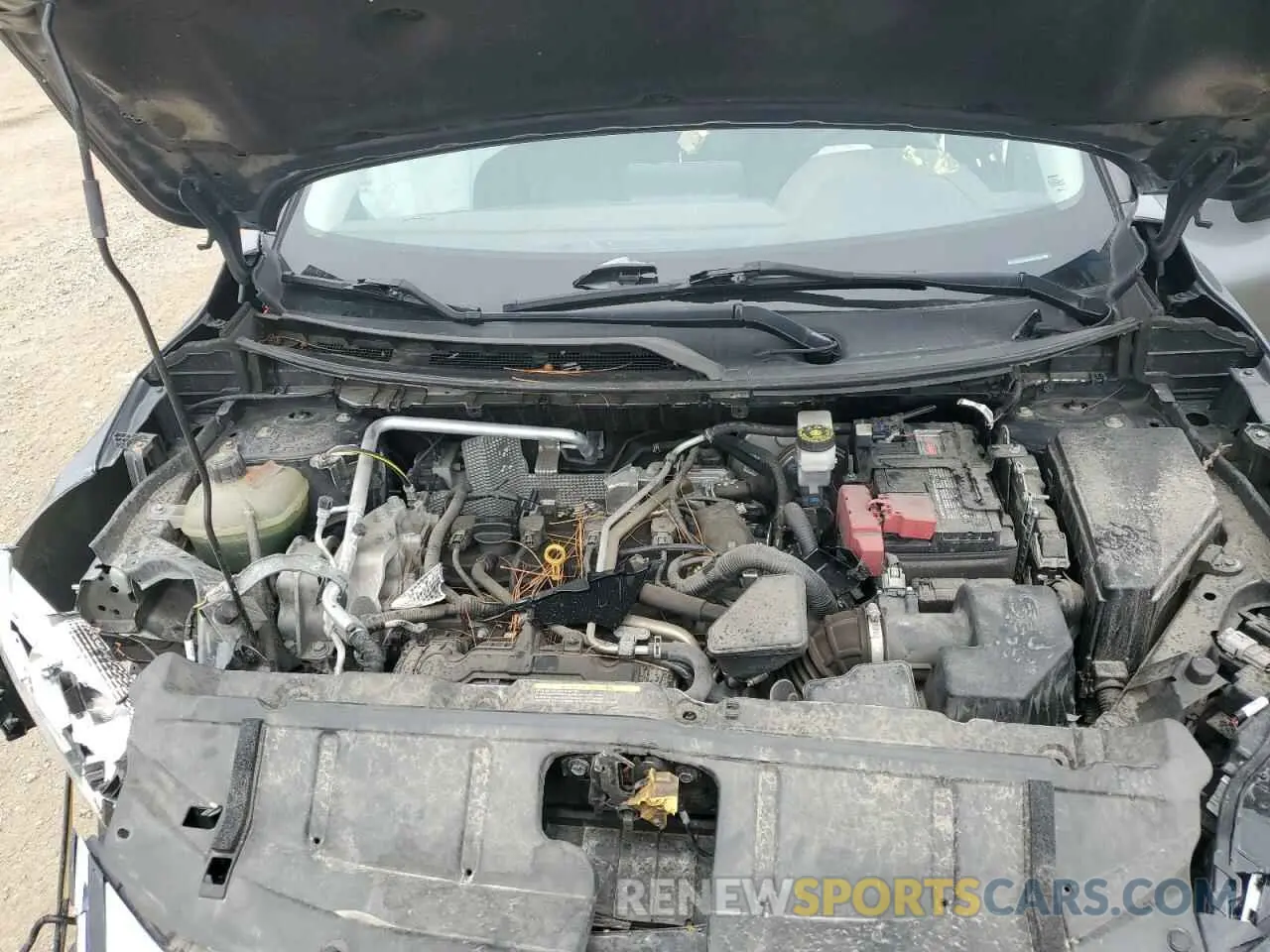 12 Photograph of a damaged car 5N1AT3AB2MC699273 NISSAN ROGUE 2021
