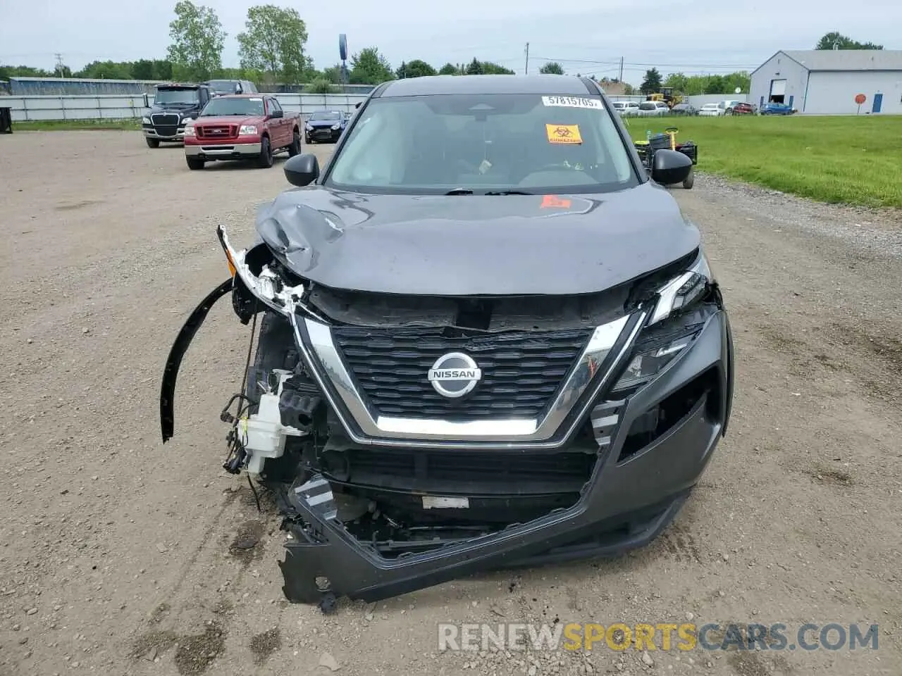 5 Photograph of a damaged car 5N1AT3AB2MC699273 NISSAN ROGUE 2021