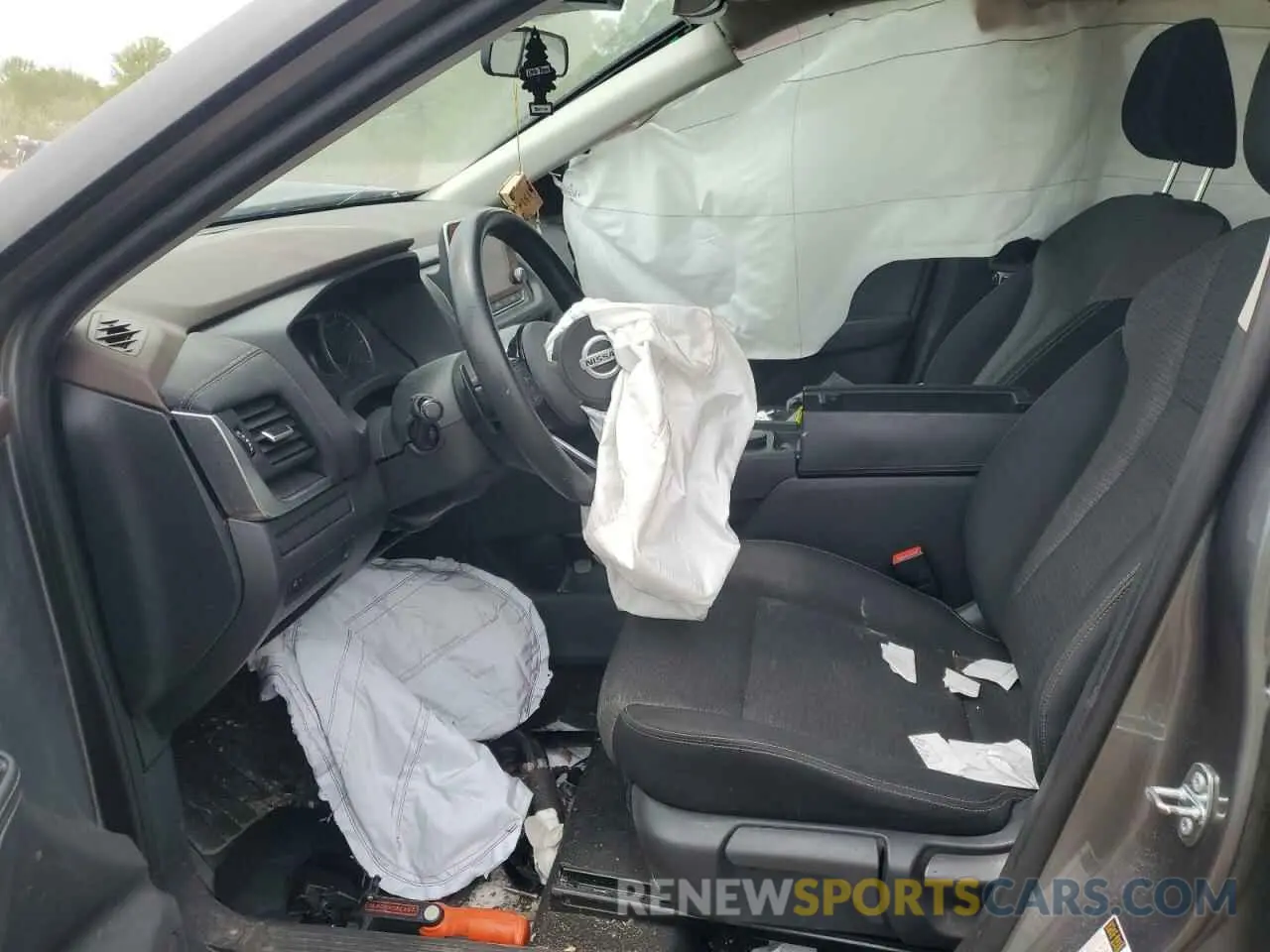 7 Photograph of a damaged car 5N1AT3AB2MC699273 NISSAN ROGUE 2021