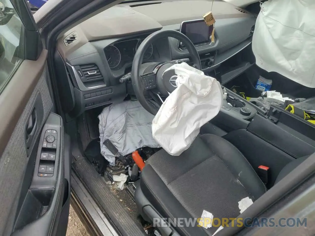 8 Photograph of a damaged car 5N1AT3AB2MC699273 NISSAN ROGUE 2021