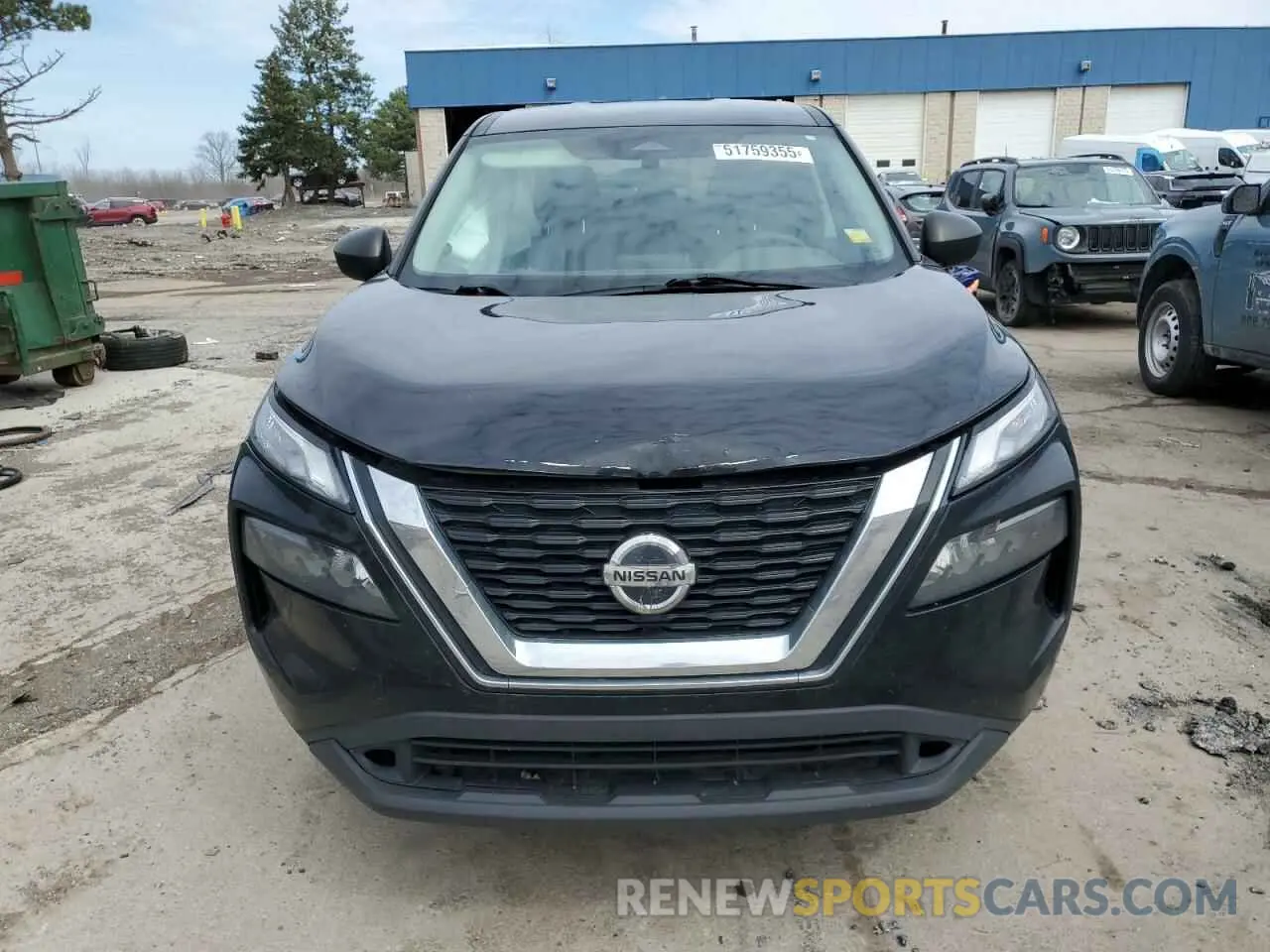 5 Photograph of a damaged car 5N1AT3AB3MC702424 NISSAN ROGUE 2021