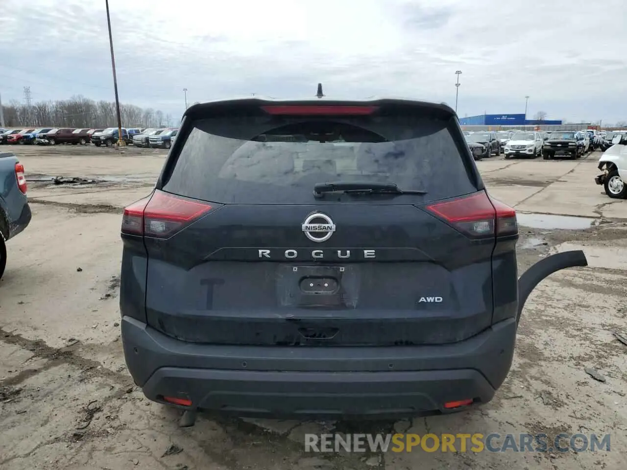 6 Photograph of a damaged car 5N1AT3AB3MC702424 NISSAN ROGUE 2021